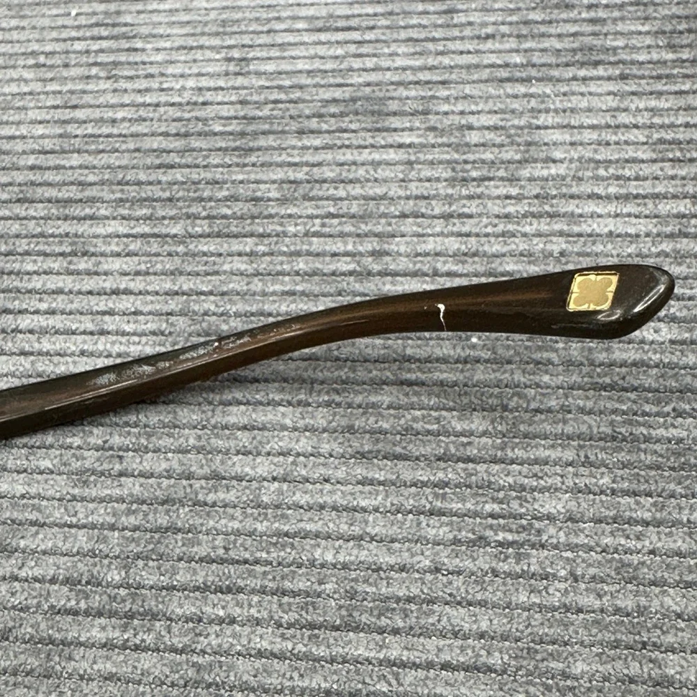 Liz Claiborne L393 0JKK‎ Brown Ombre Rectangular Y2k Eyeglasses Frames 130mm